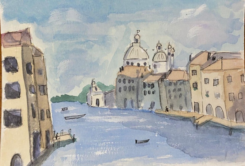 Detailed Urban Landscapes: Paint Venice in Watercolor