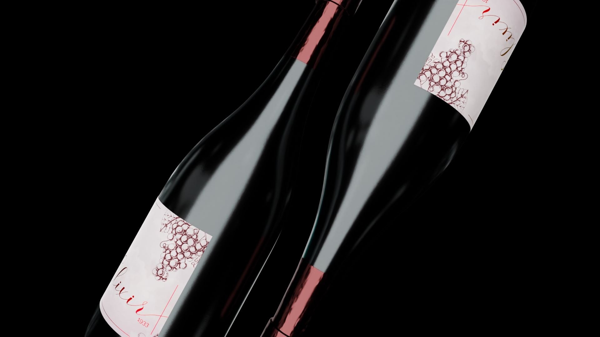 Elixir Wine Bottle Practice - student project