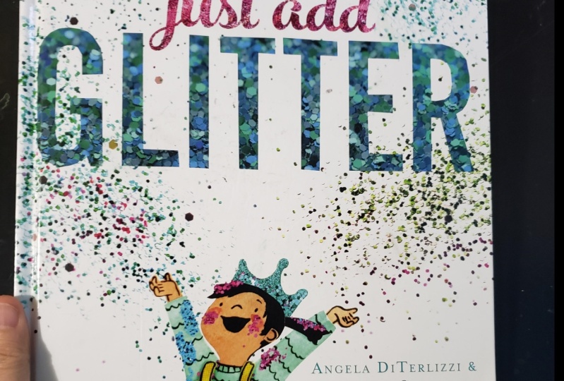 Just Add Glitter Share A Book