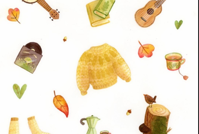 original cosy illustration