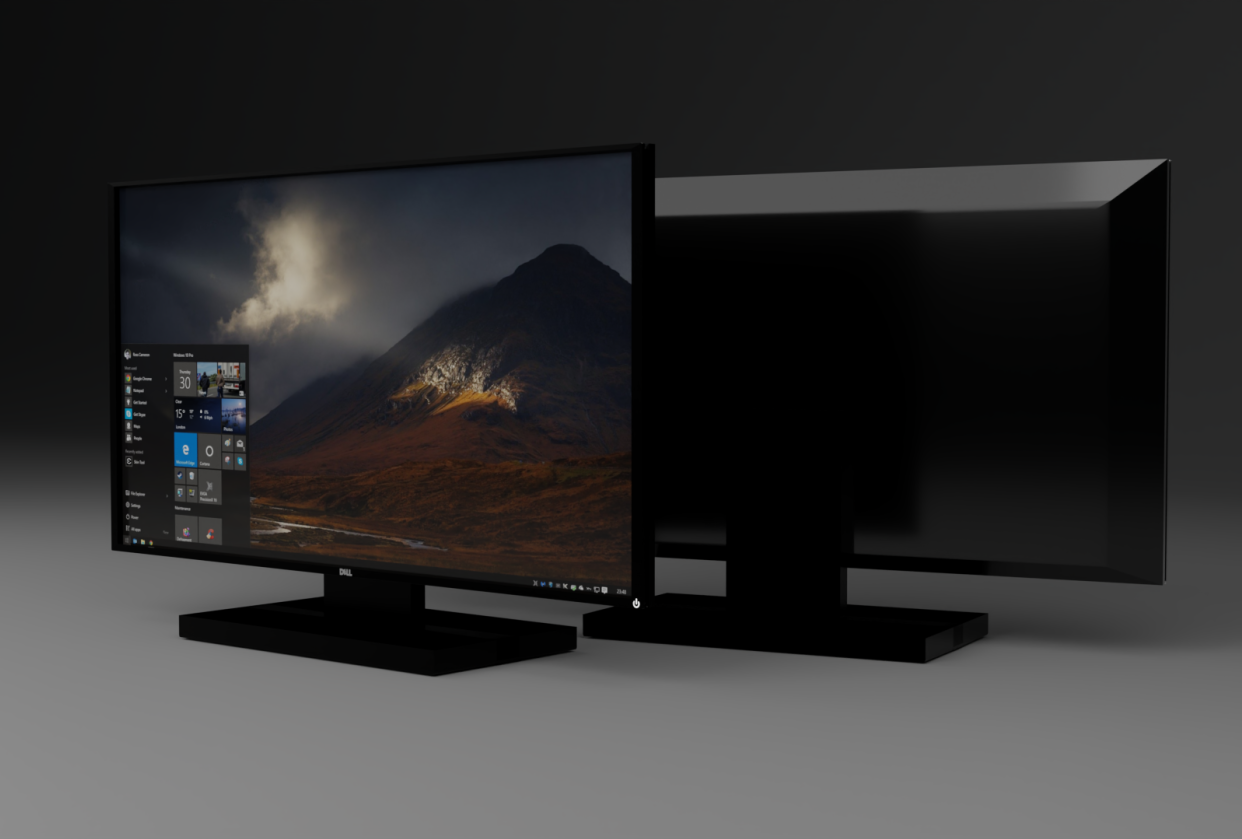 Blender 3D - Desktop (First Attempt) - student project