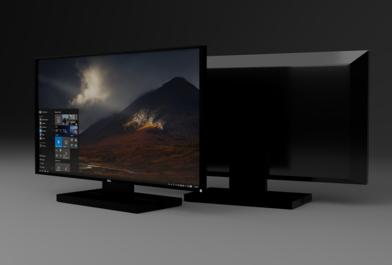 Blender 3D - Desktop (First Attempt)