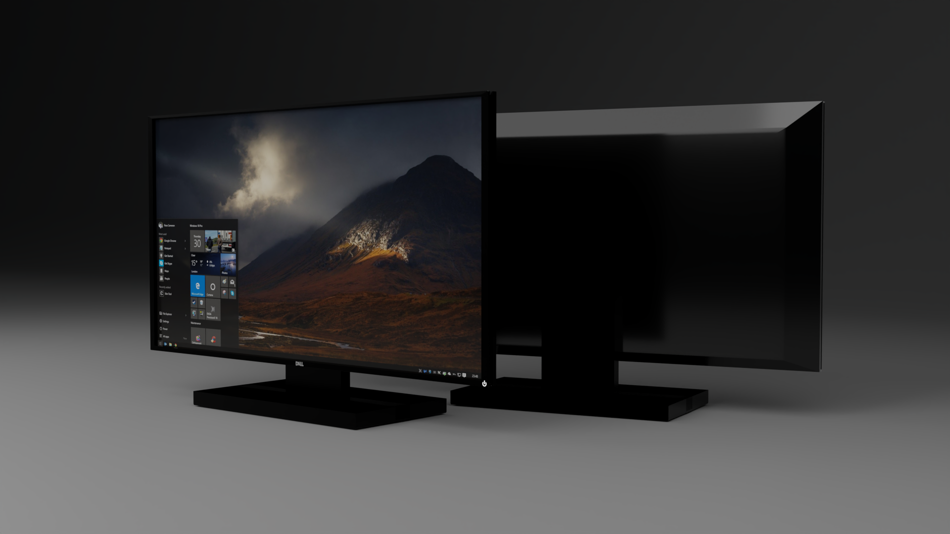 Blender 3D - Desktop (First Attempt) - student project