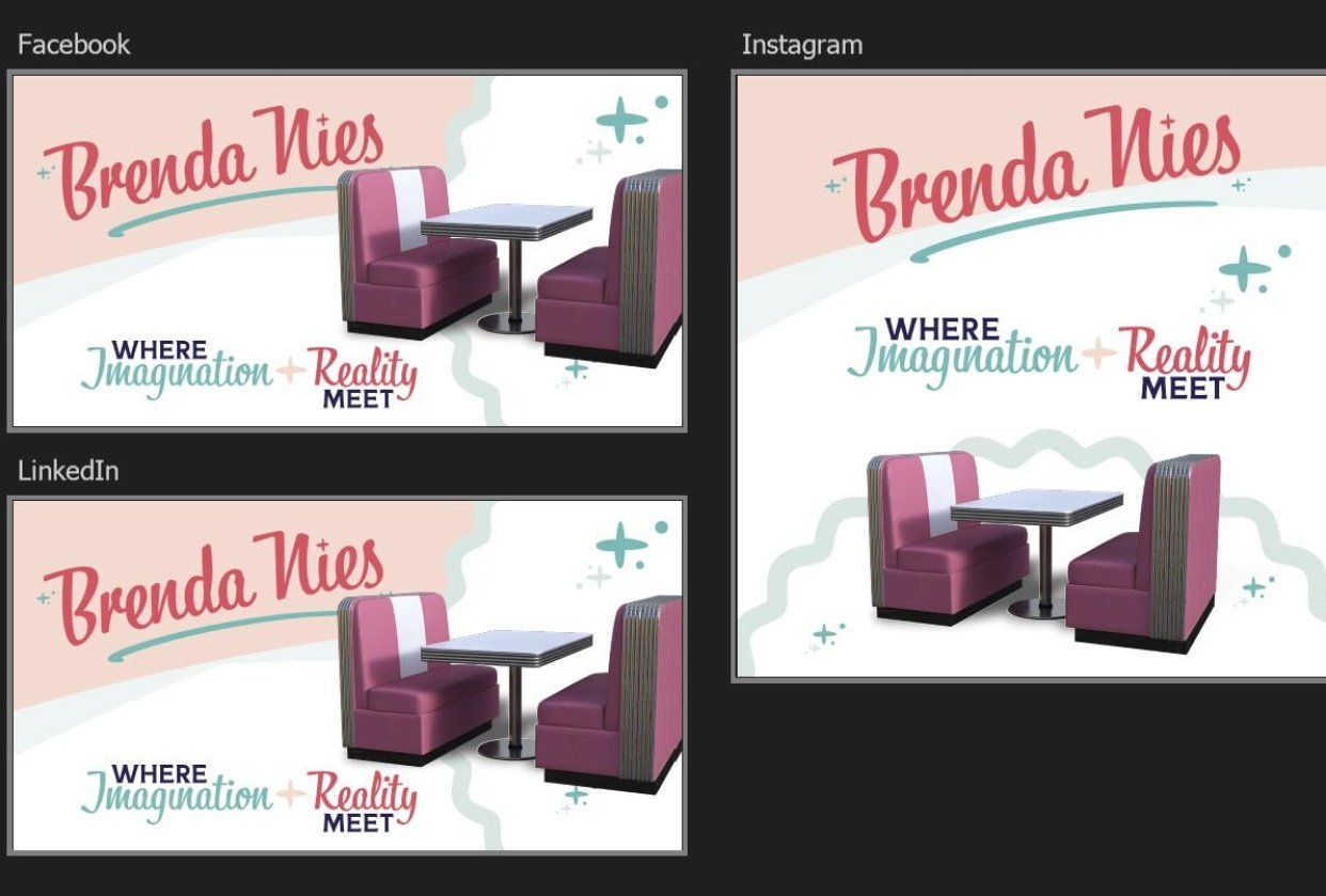 Social Media Graphics - student project