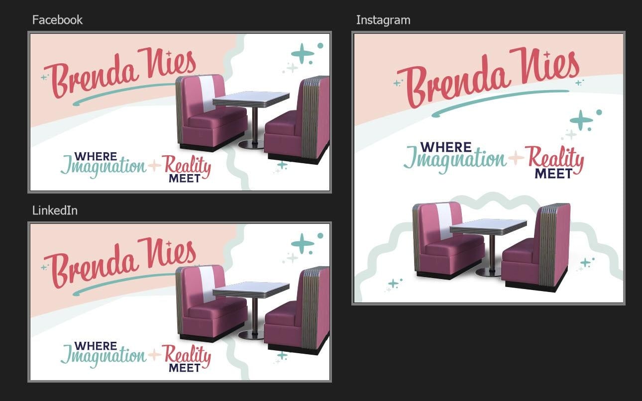 Social Media Graphics - student project
