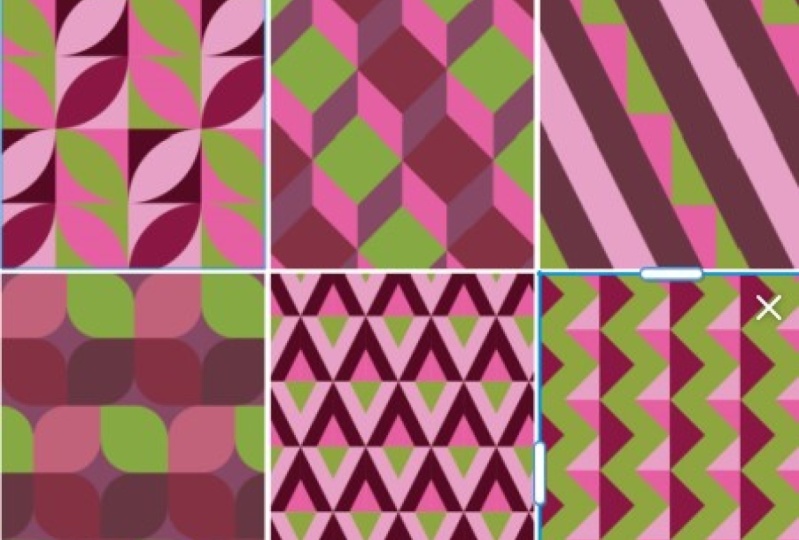 Retro Geometric Patterns with Joanna Maria