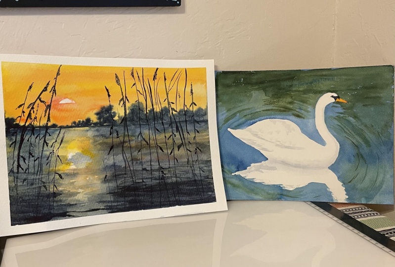 Water Painting Challenge