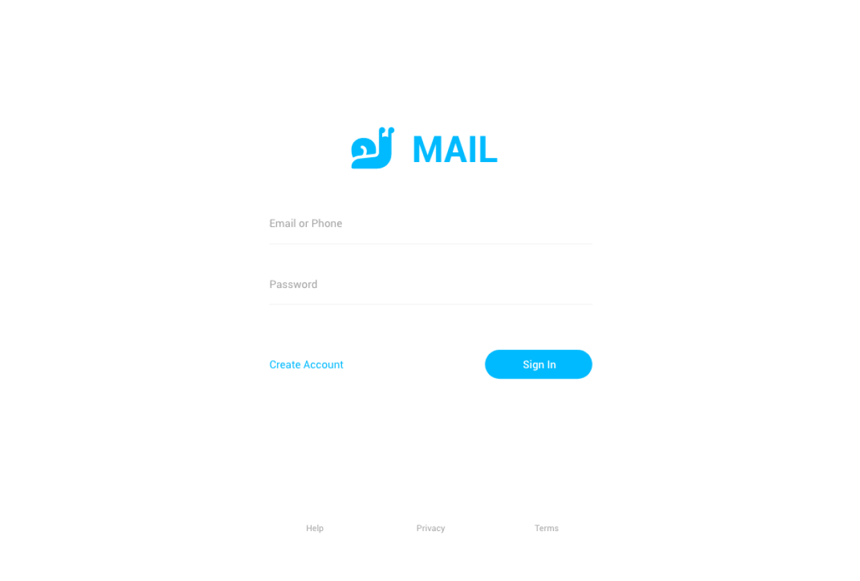 Snail Mail Animation using Adobe XD - student project