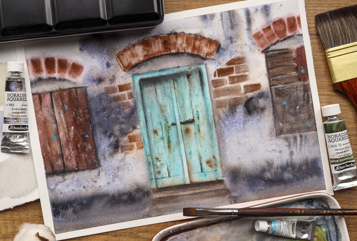 Vintage Windows and Doors - student project