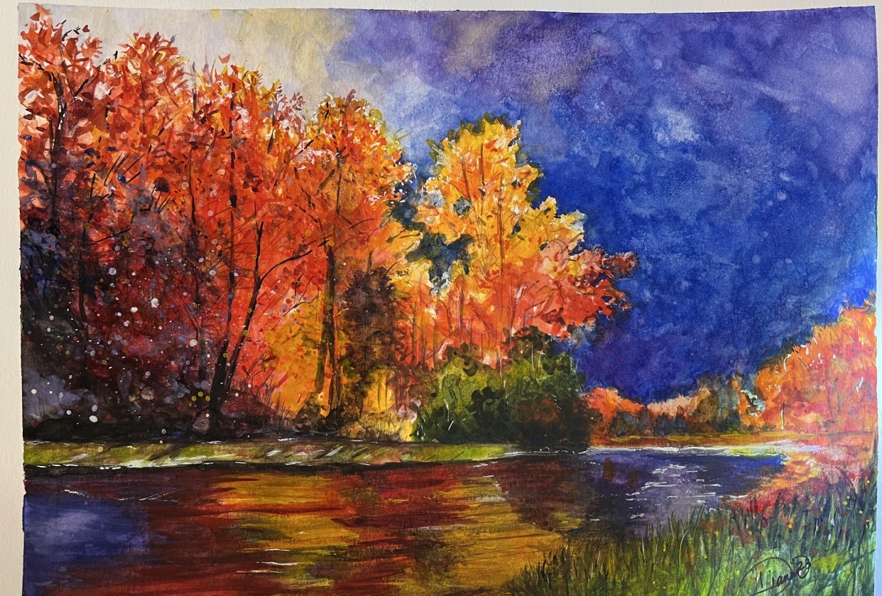Autumn Landscape - student project