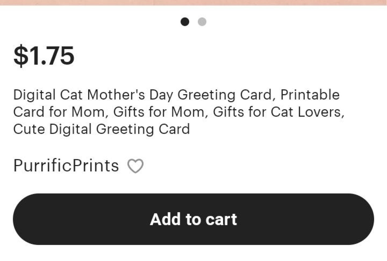 Etsy Listing Keywords - student project