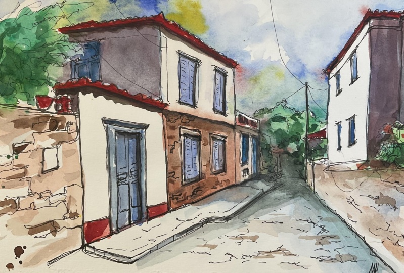 One point perspective