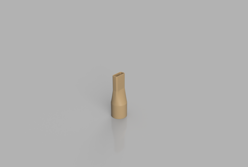 Vaccum Nozzle Modelling and rendering