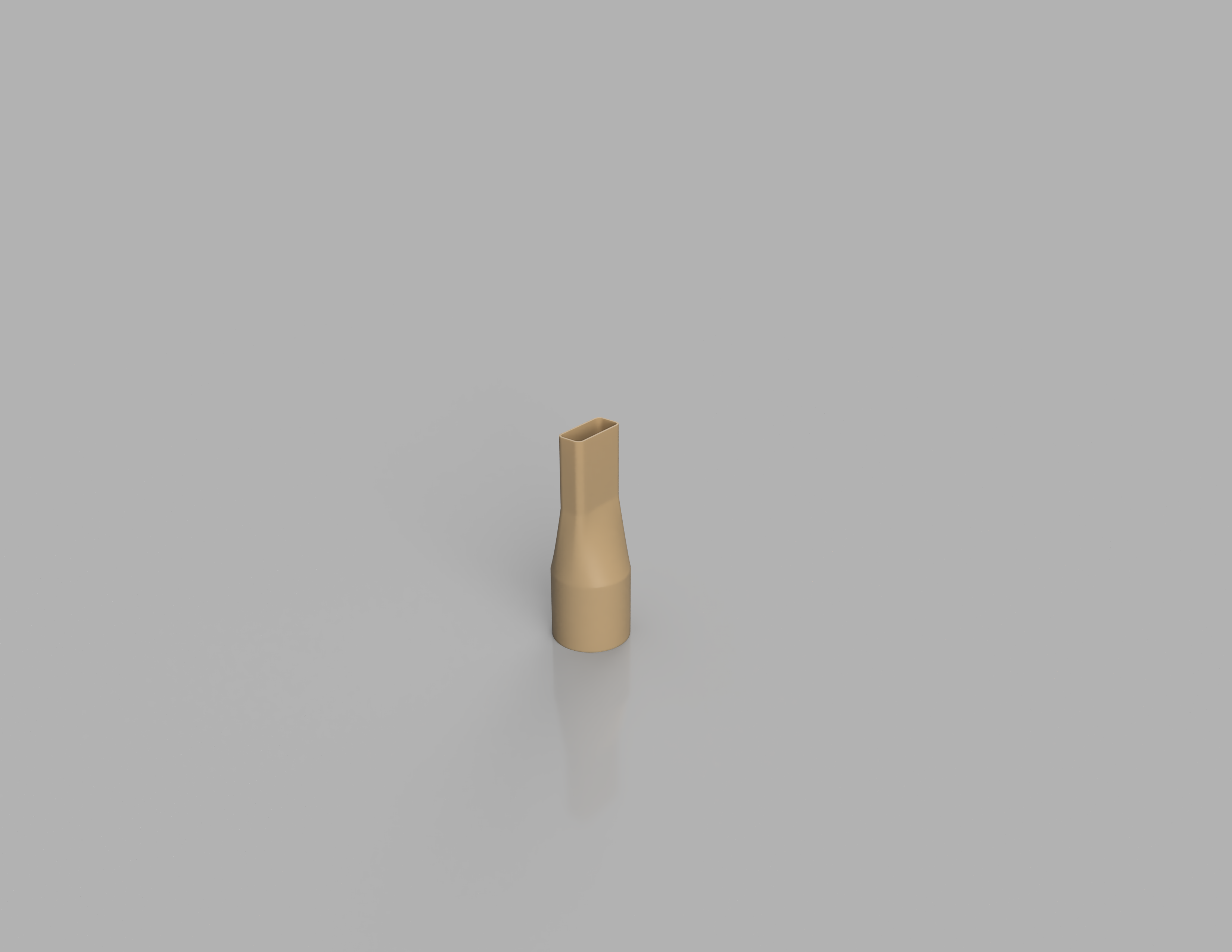 Vaccum Nozzle Modelling and rendering - student project