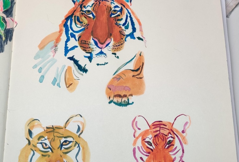 A week sketchbooking