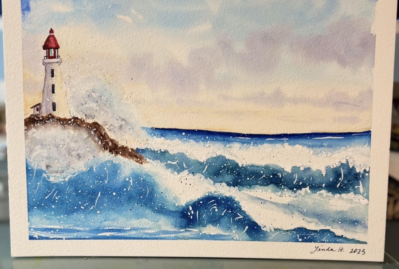 Watercolor Sea
