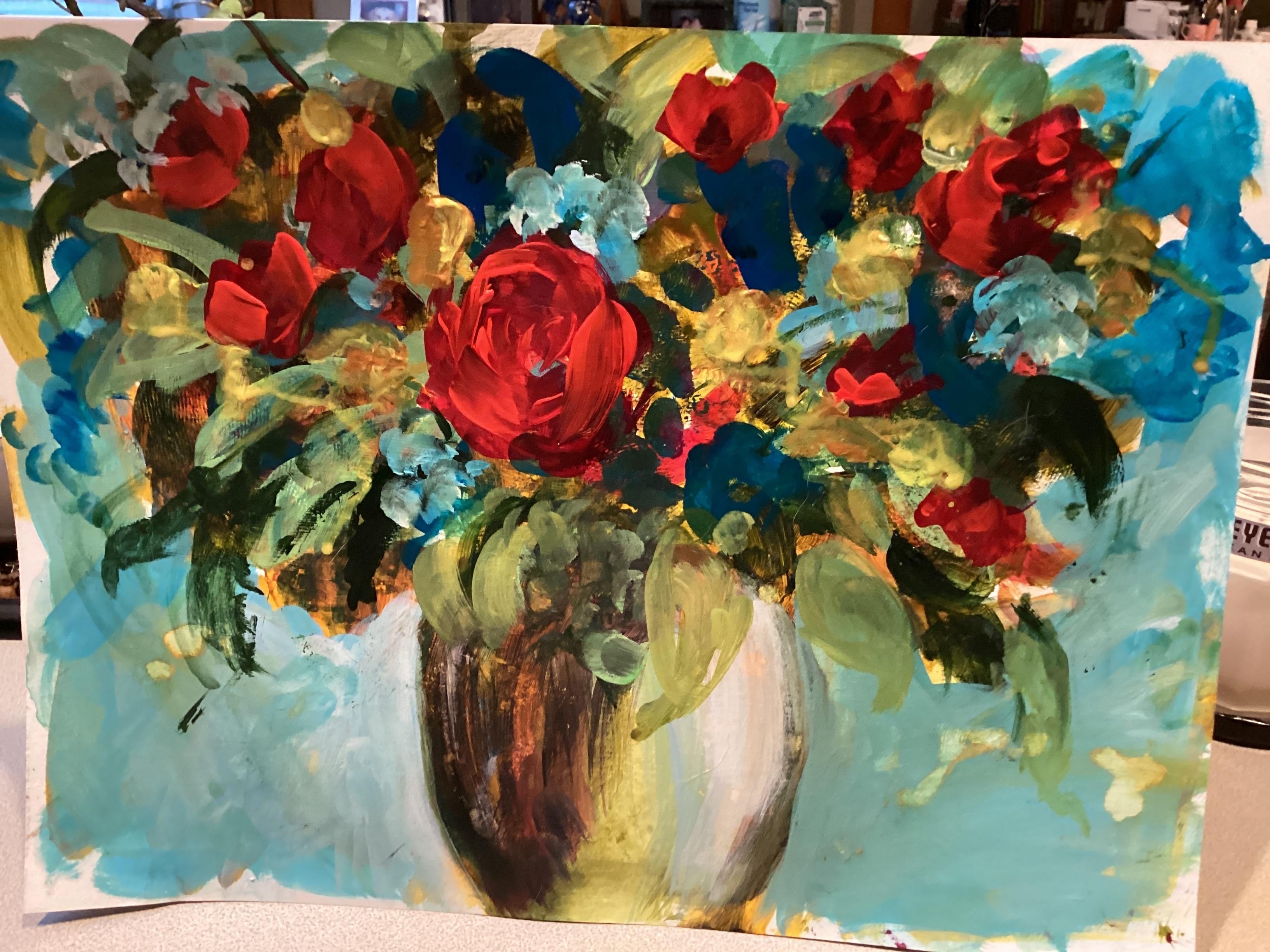 Flowers with Helen Norton - student project