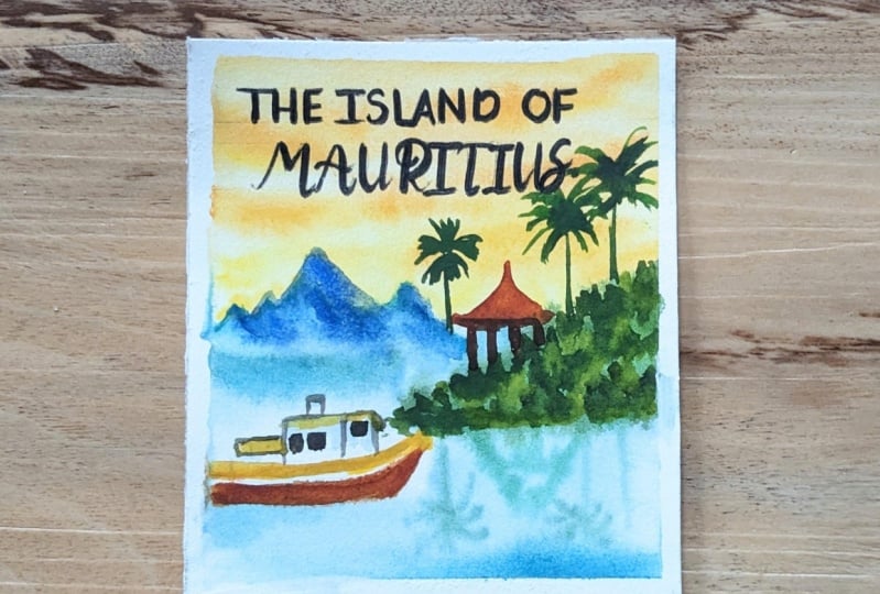 Watercolor Landscapes From Around The World: Simple 7 day Challenge
