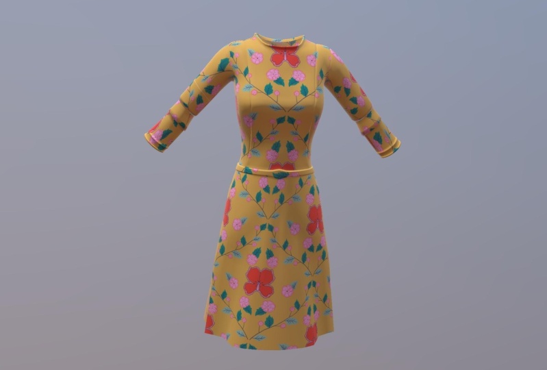 Surface Design on 3d Image
