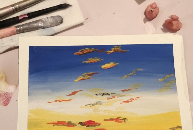 Gouache art