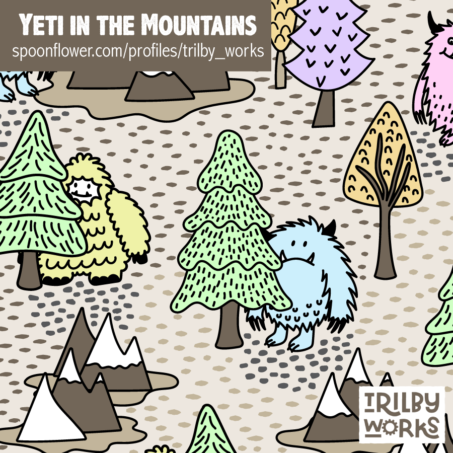 Yeti in the Mountains - student project