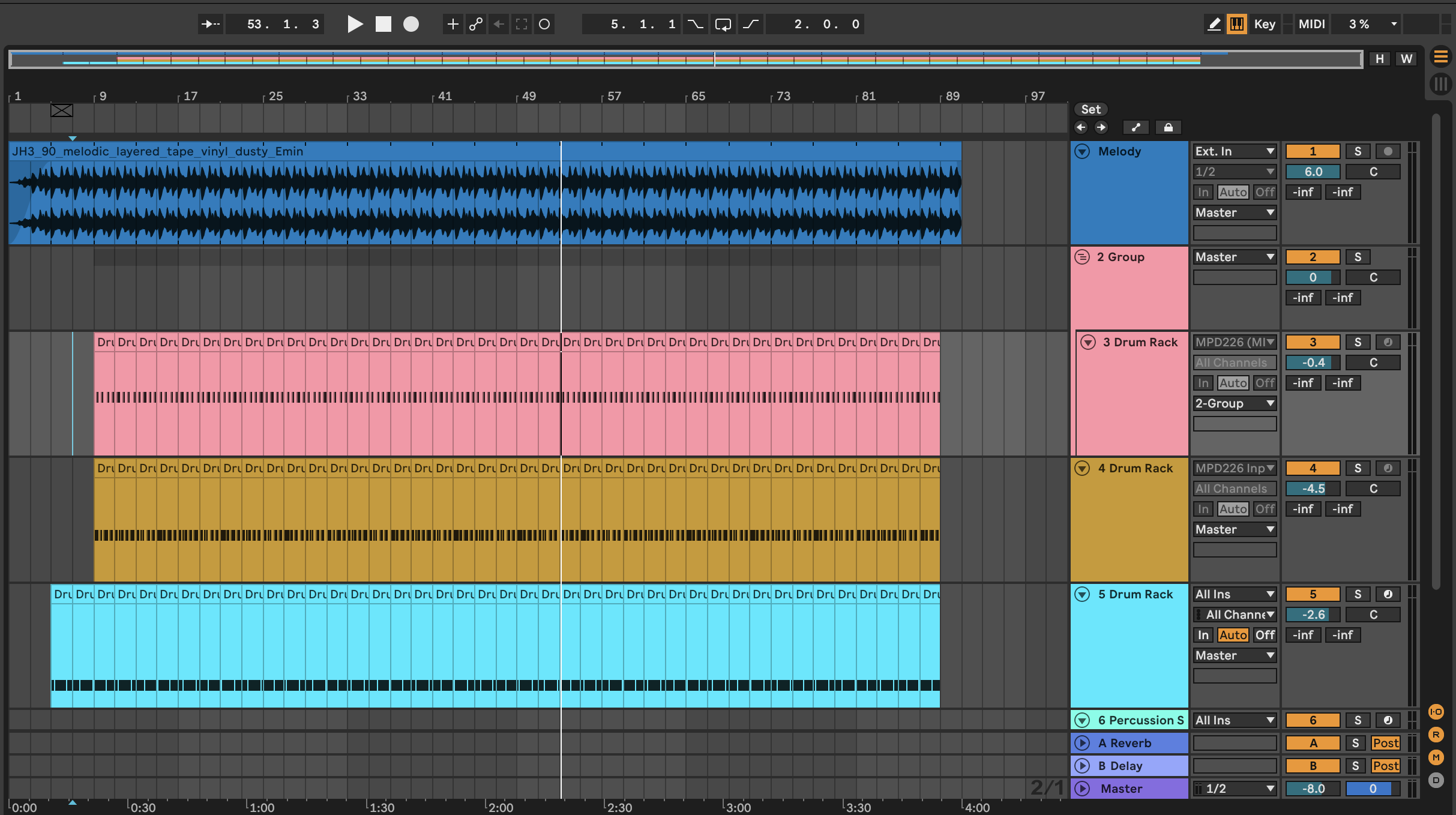 Ableton Interface & Basics Project - student project