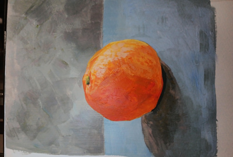 Orange still life