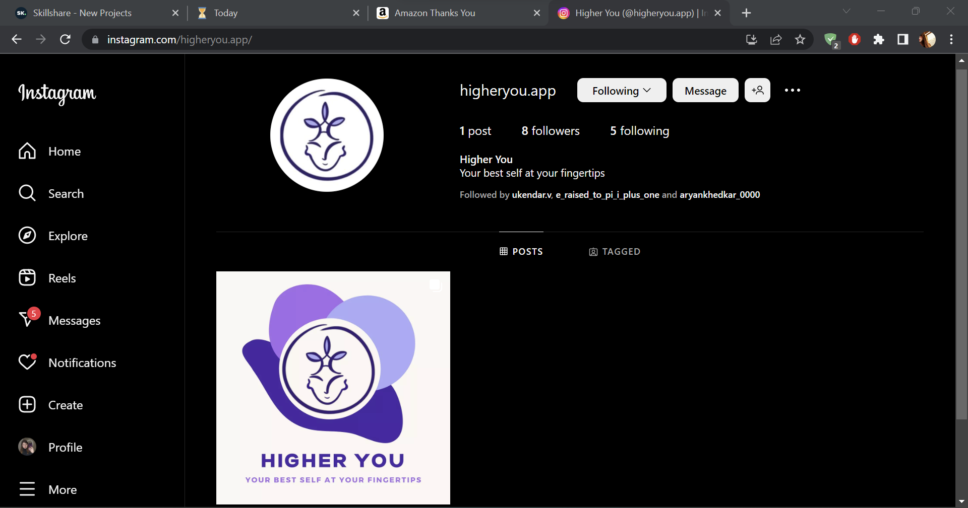 New journaling app - Higher You