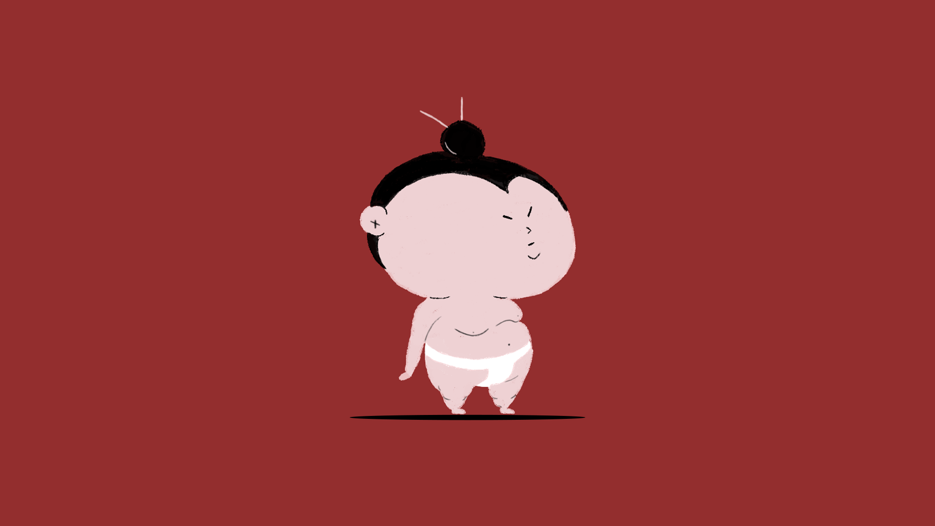 Osumōsan Run Cycle - student project