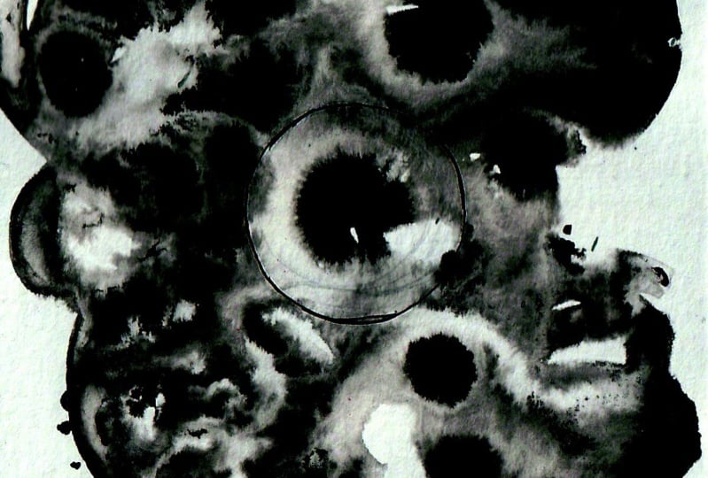 ink abstract eye