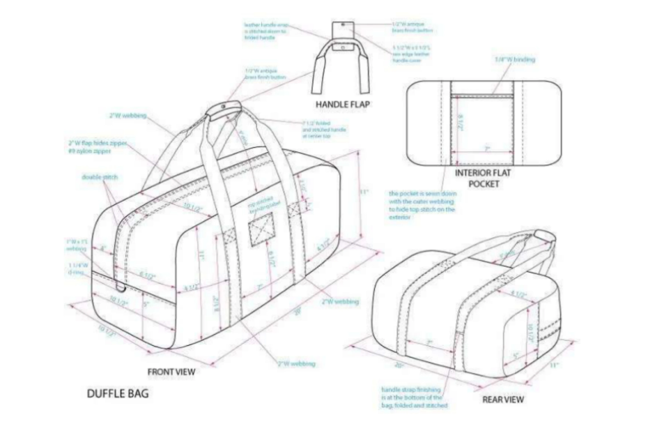 Bag Tech Pack - student project