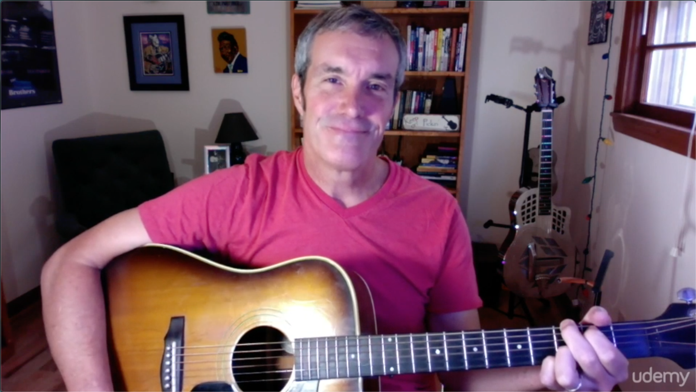 Comping a Dominant Blues in Any Key - student project