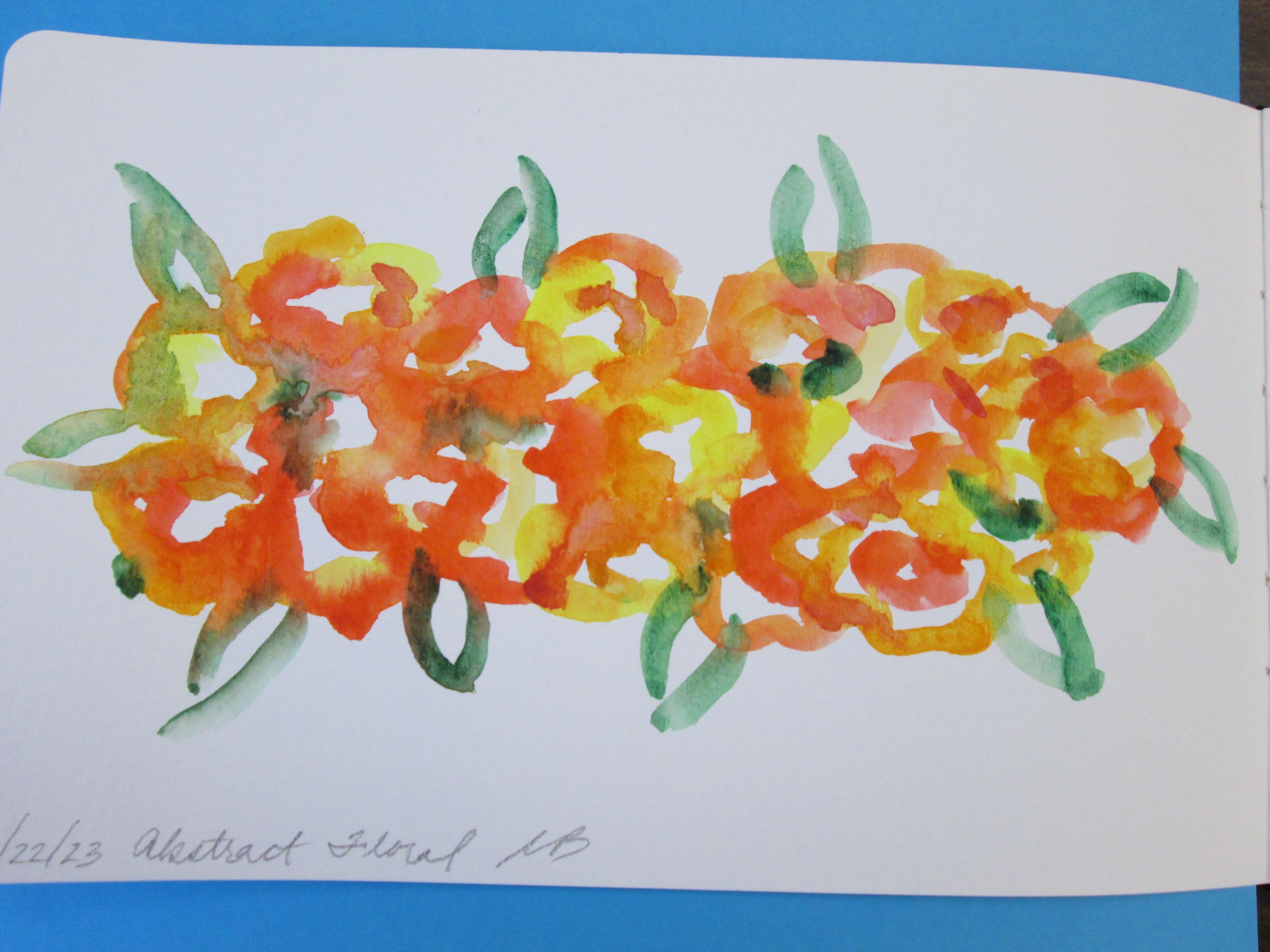Abstract Floral - student project