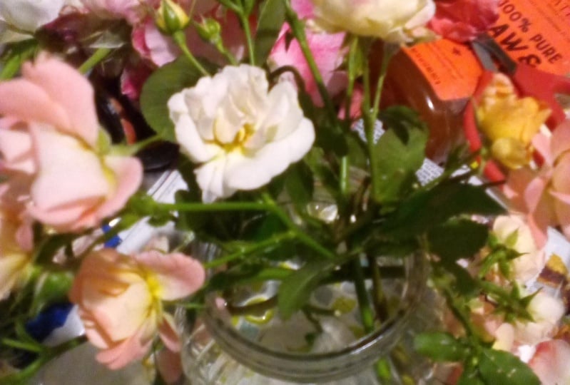 Processing roses