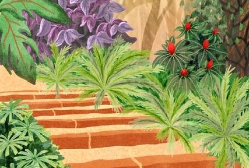 Jungle stairs :)