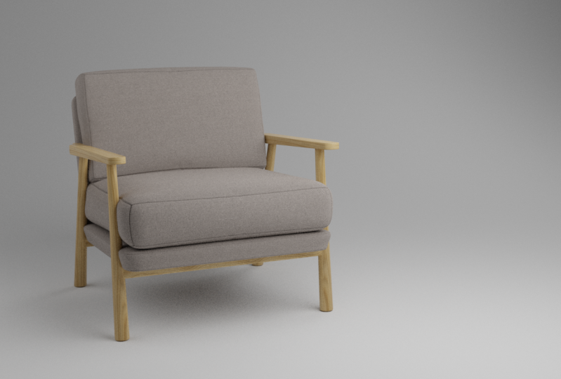 Furniture Model in Blender