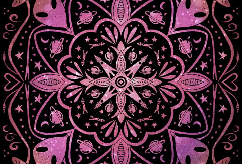 Alien Mandala by Ulrica