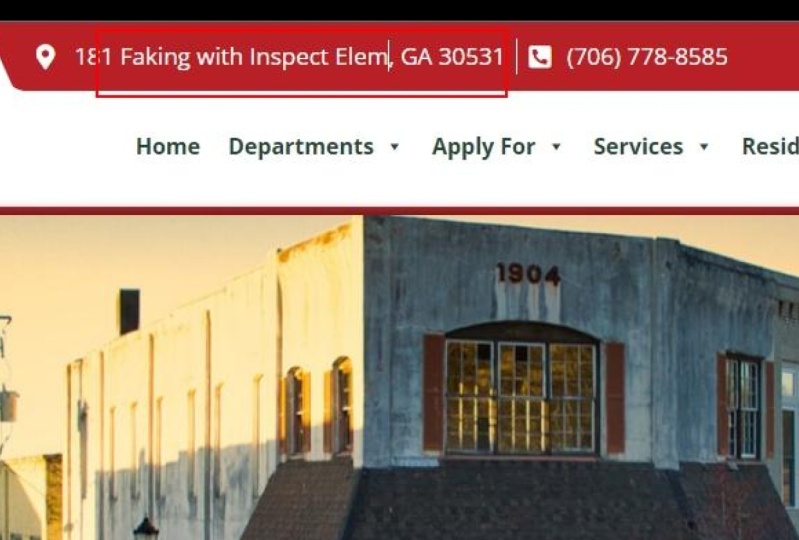 Inspect Element text edit through console