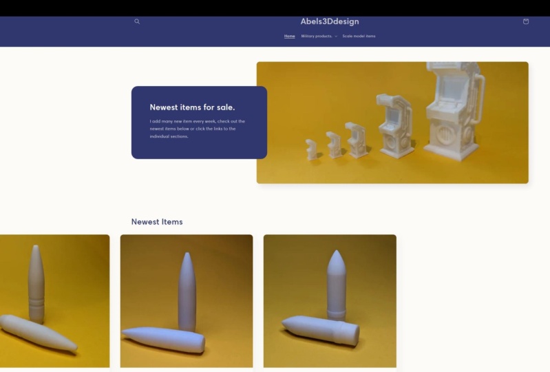 my 1st shopify store