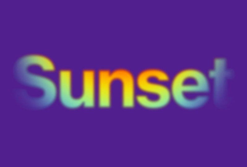 Sunset