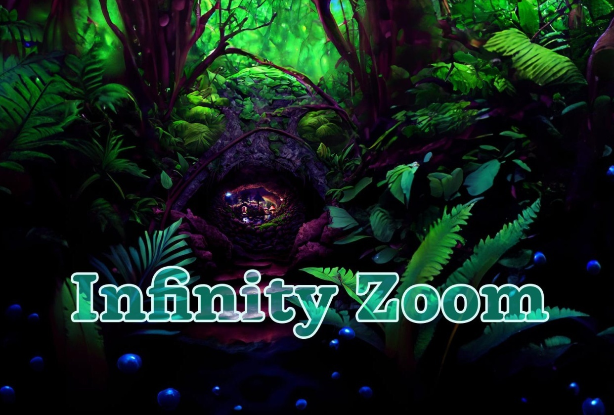 Endless Zoom with AI - student project