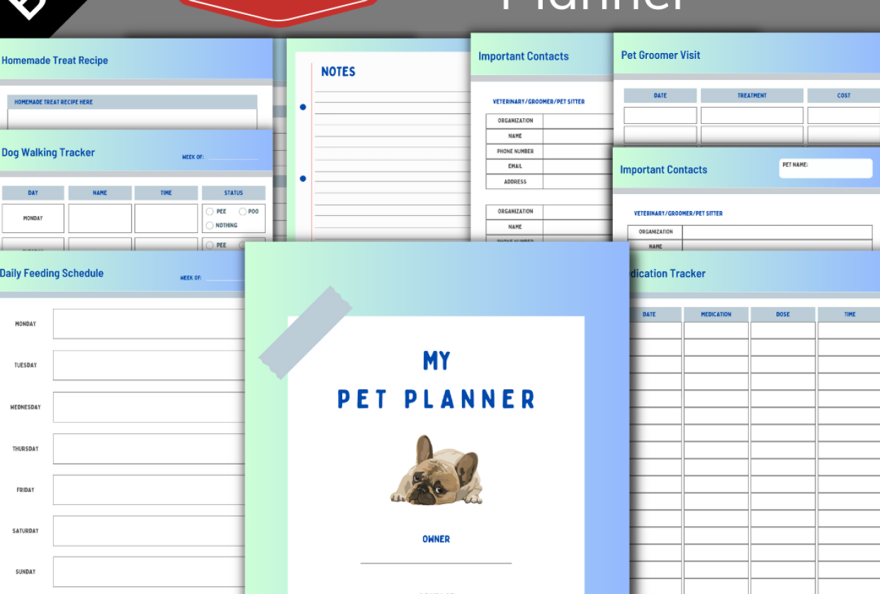 Sandra B's Pet Planner - student project