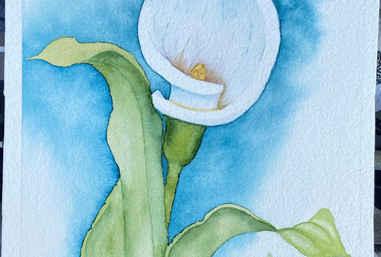 Watercolor Backgrounds: From Beginner to Advanced - student project