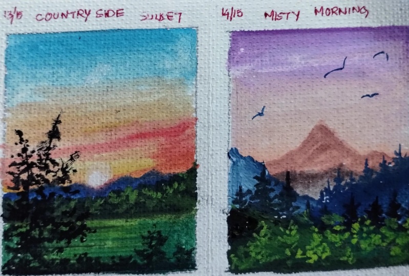 15 days gouache with Payal