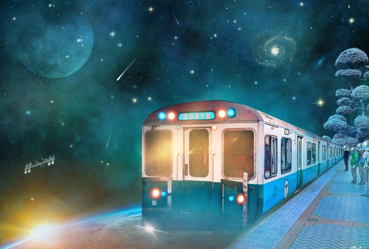 Space Train - student project