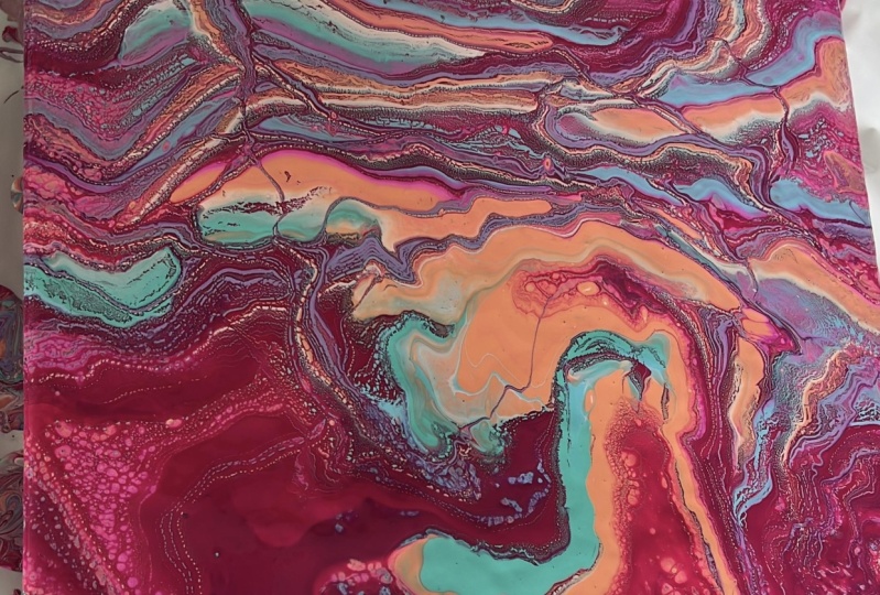 First Paint Pour