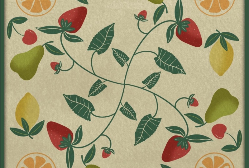 FRUITS MANDALAS