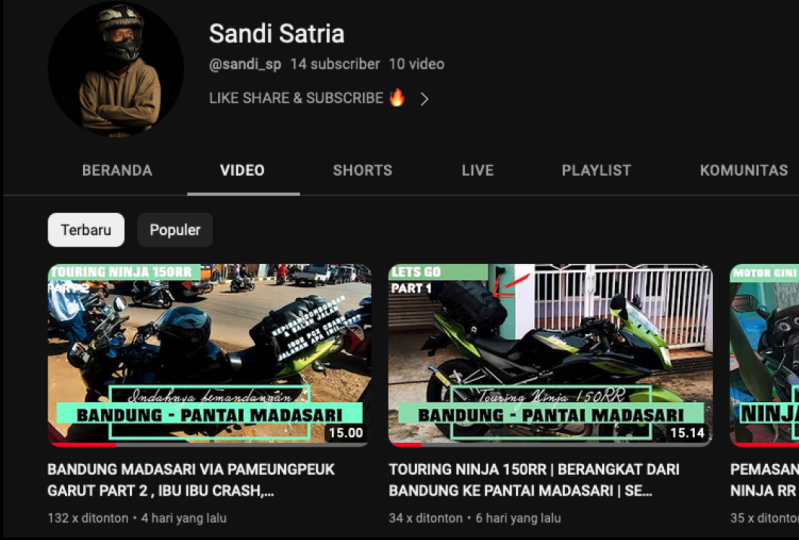 MY YOUTUBE