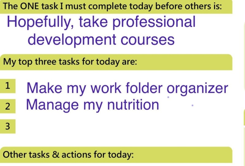 Planning to achieve