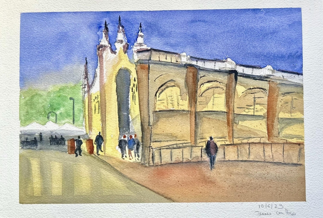 Pintamos un paisaje urbano - student project